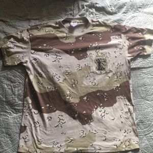 Vintage Camel Cigarettes Camo T-shirt